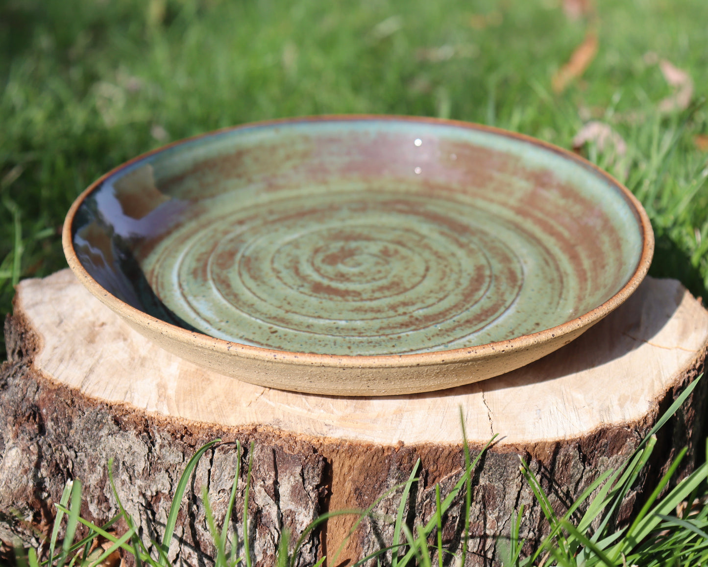 Moss Green Plate