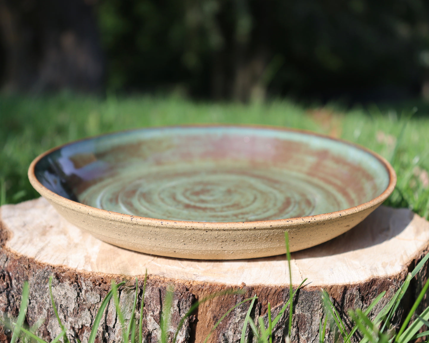 Moss Green Plate
