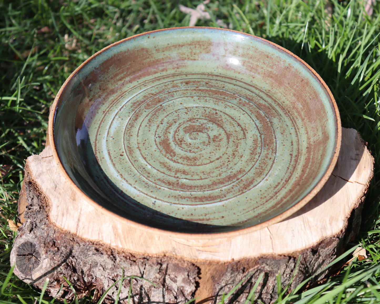 Moss Green Plate