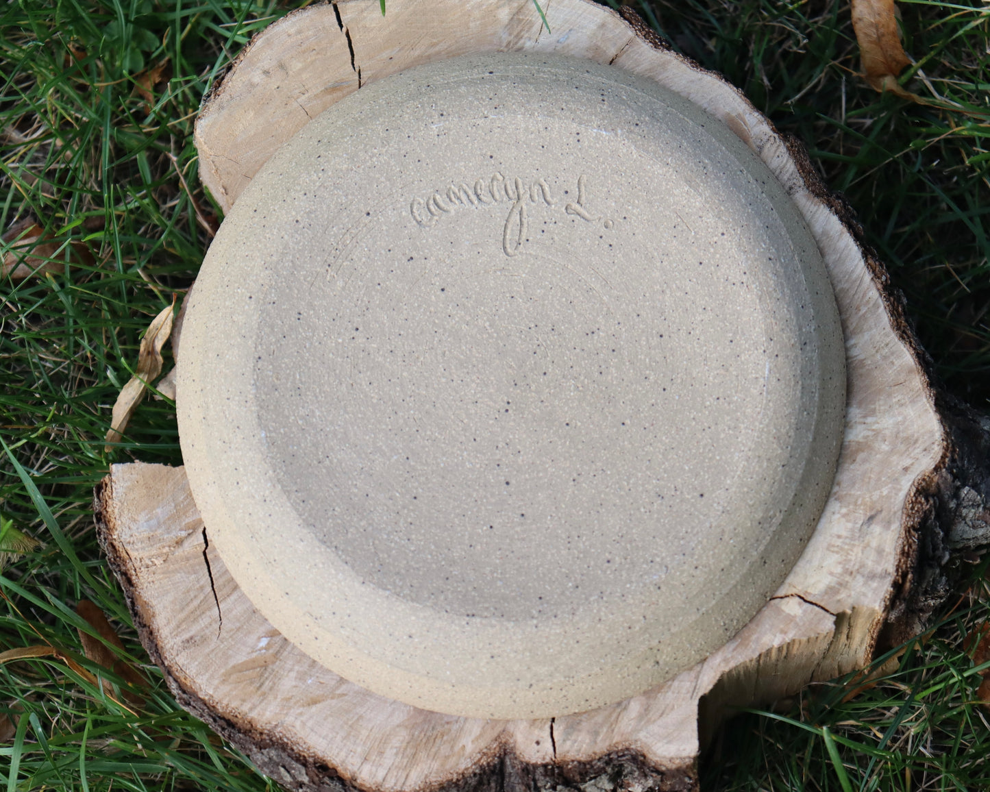 Toasted Brown Plate