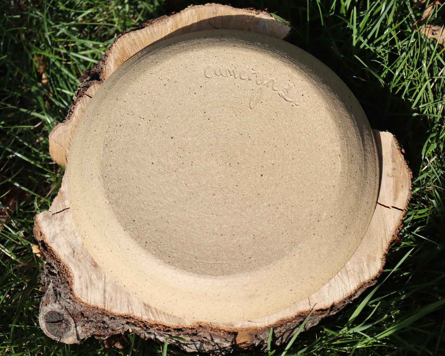 Moss Green Plate