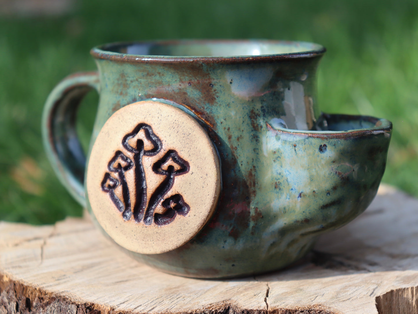 Mossy Mushroom Tea Mug