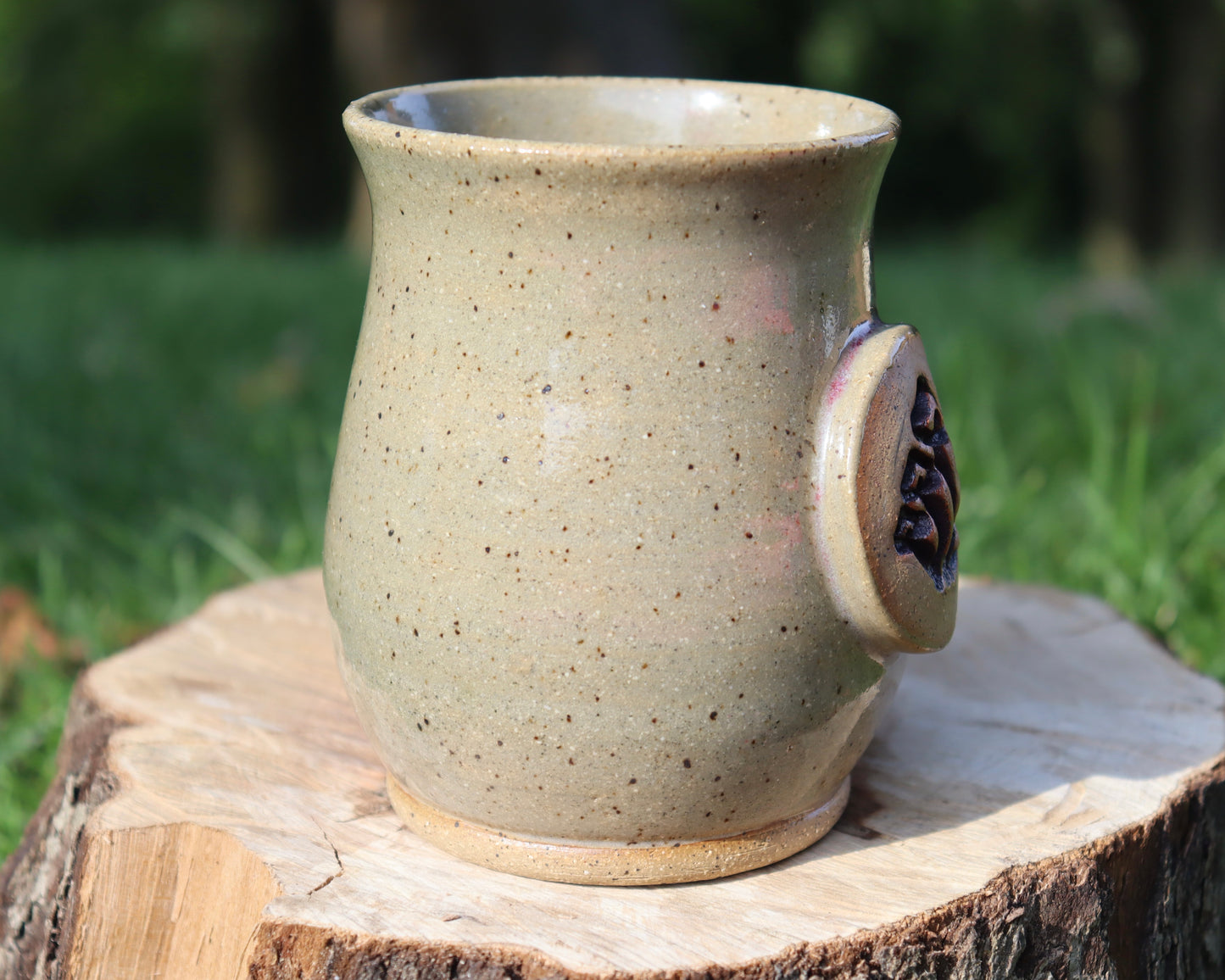 Sandy Mushroom Vase