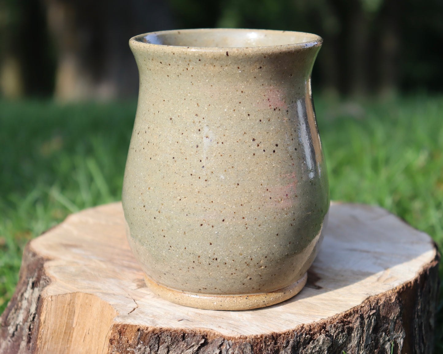 Sandy Mushroom Vase