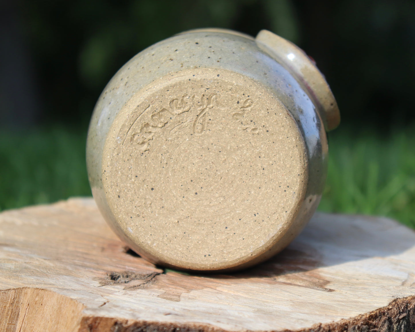 Sandy Mushroom Vase