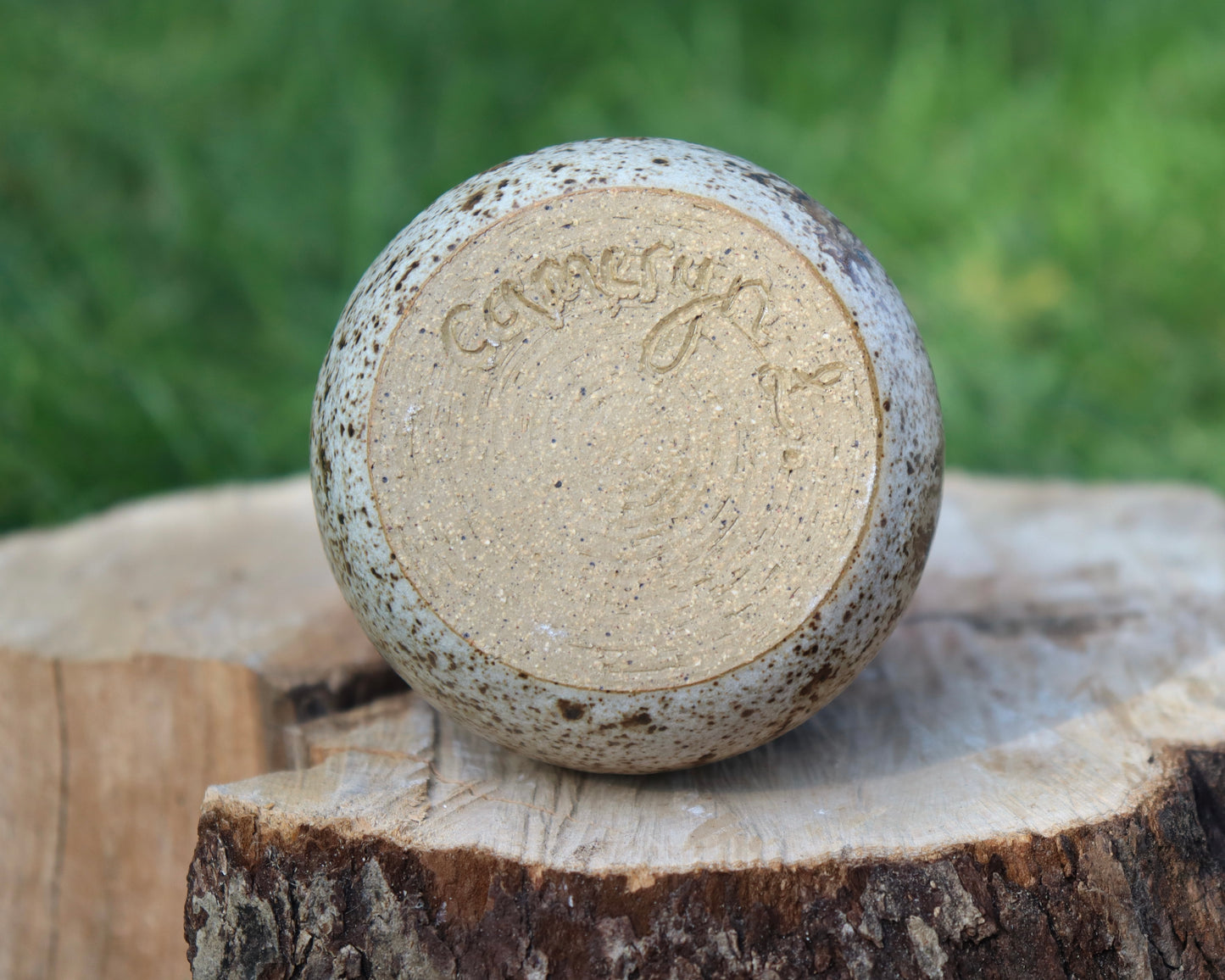 Birch Wood Textured Vessel