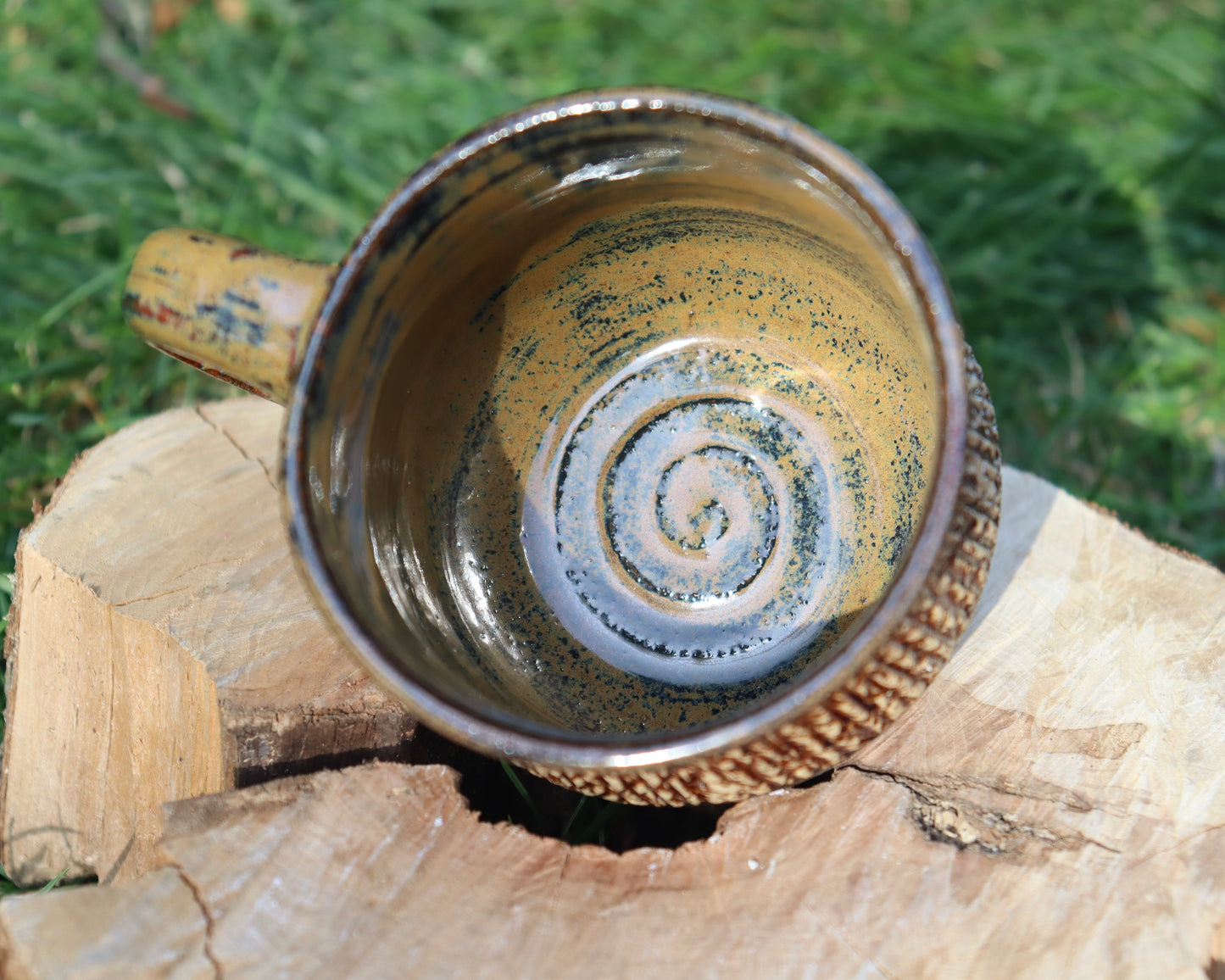 Textured Bark Mug