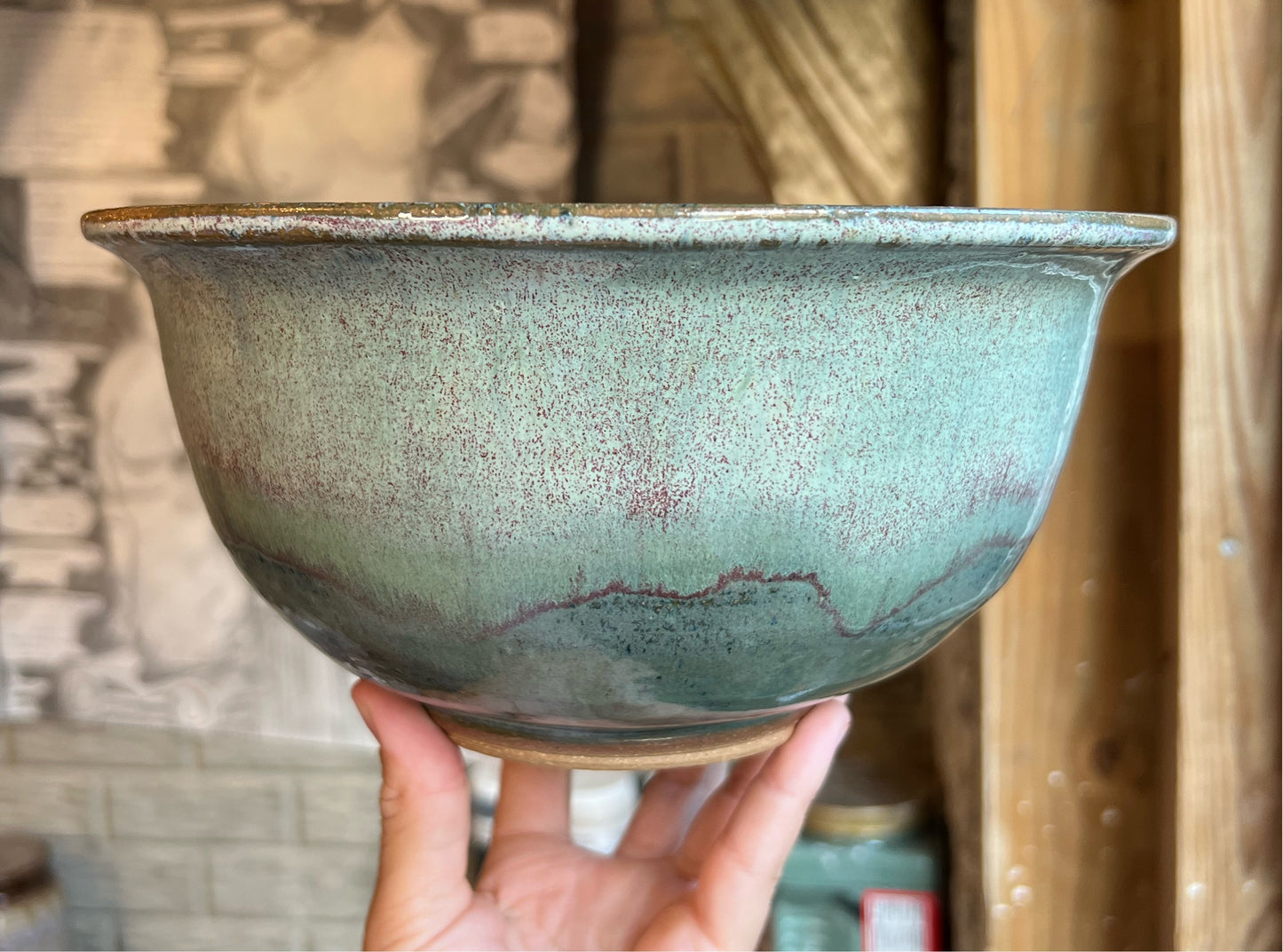 Large Blue Bowl