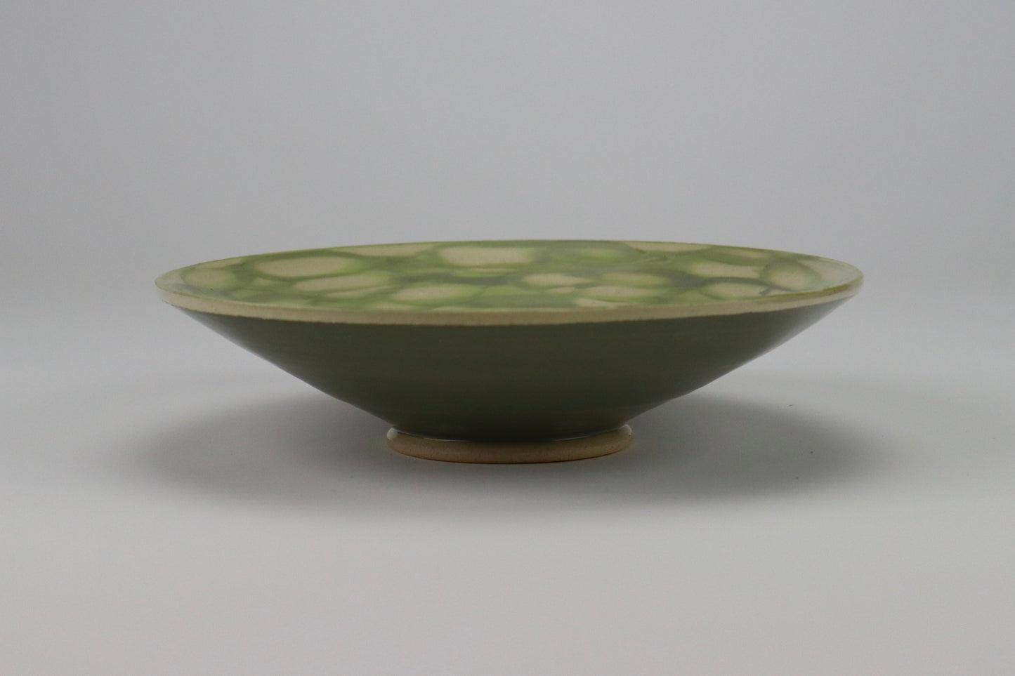 Grey and Green Small Platter