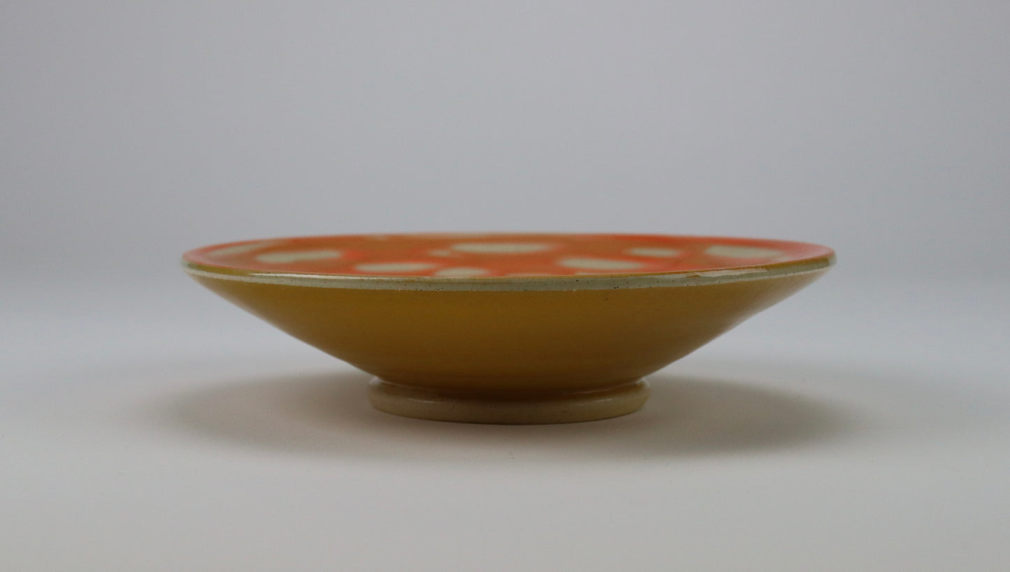 Orange Small Platter