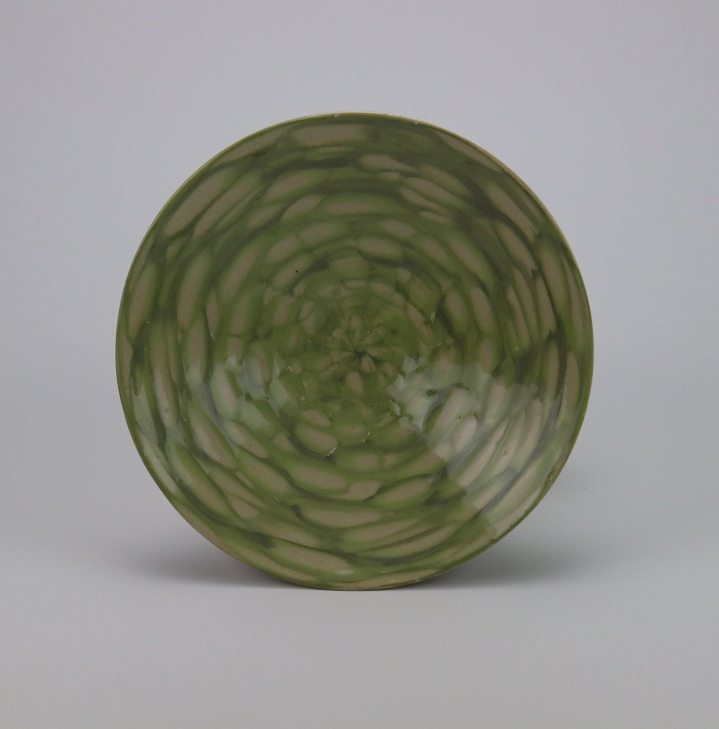 Grey and Green Small Platter
