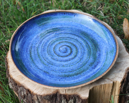 Indigo Float Blue Plate