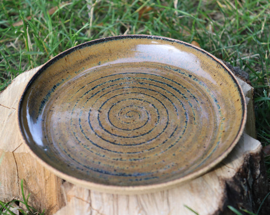 Toasted Brown Plate