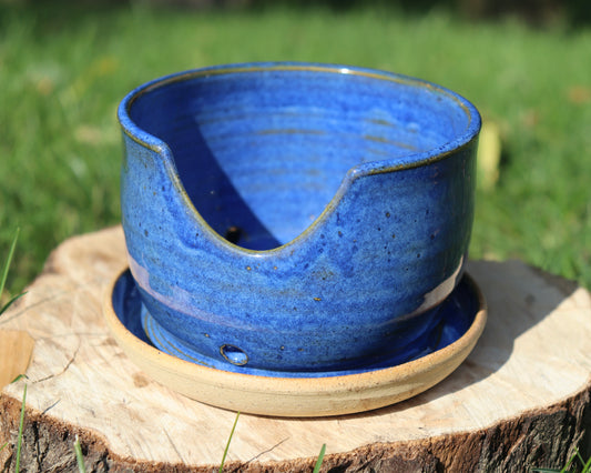 Deep Blue Cut Out Planter