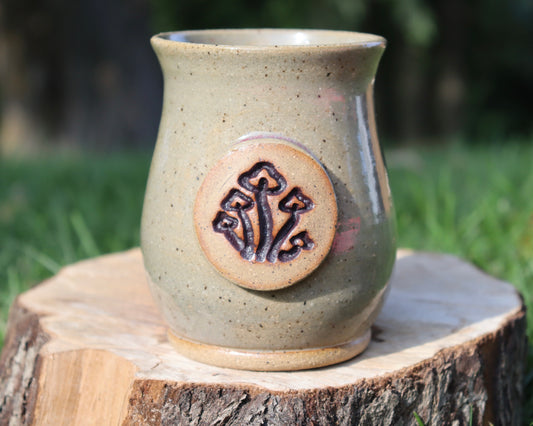 Sandy Mushroom Vase