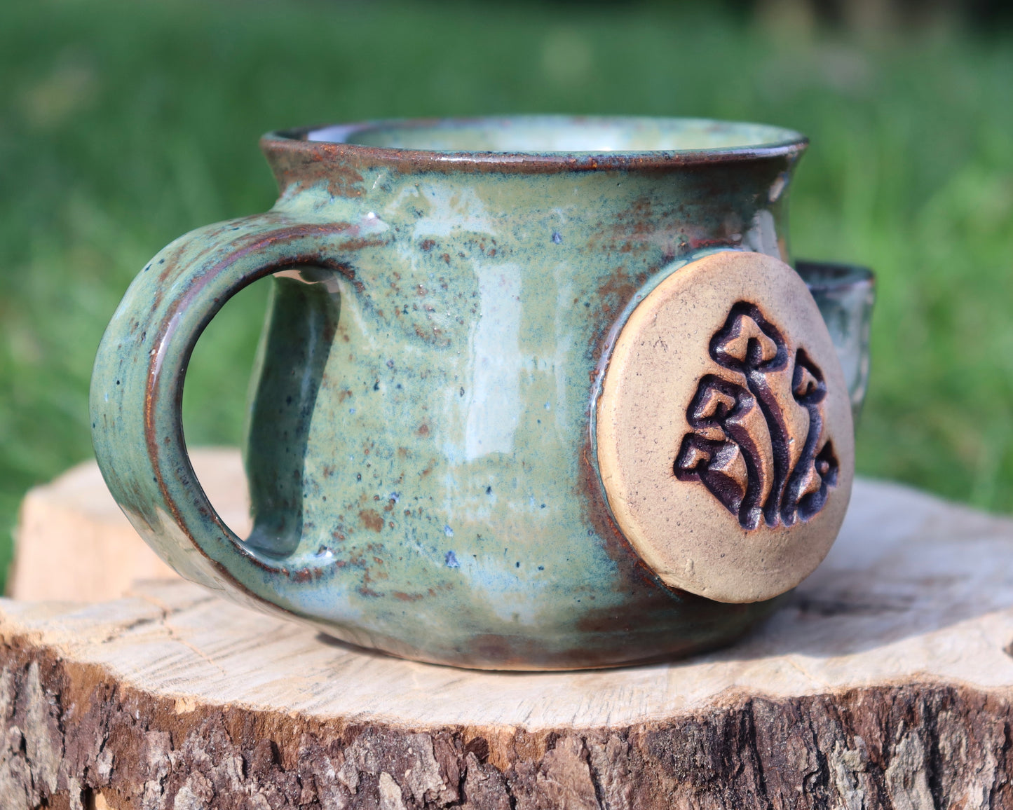 Mossy Mushroom Tea Mug
