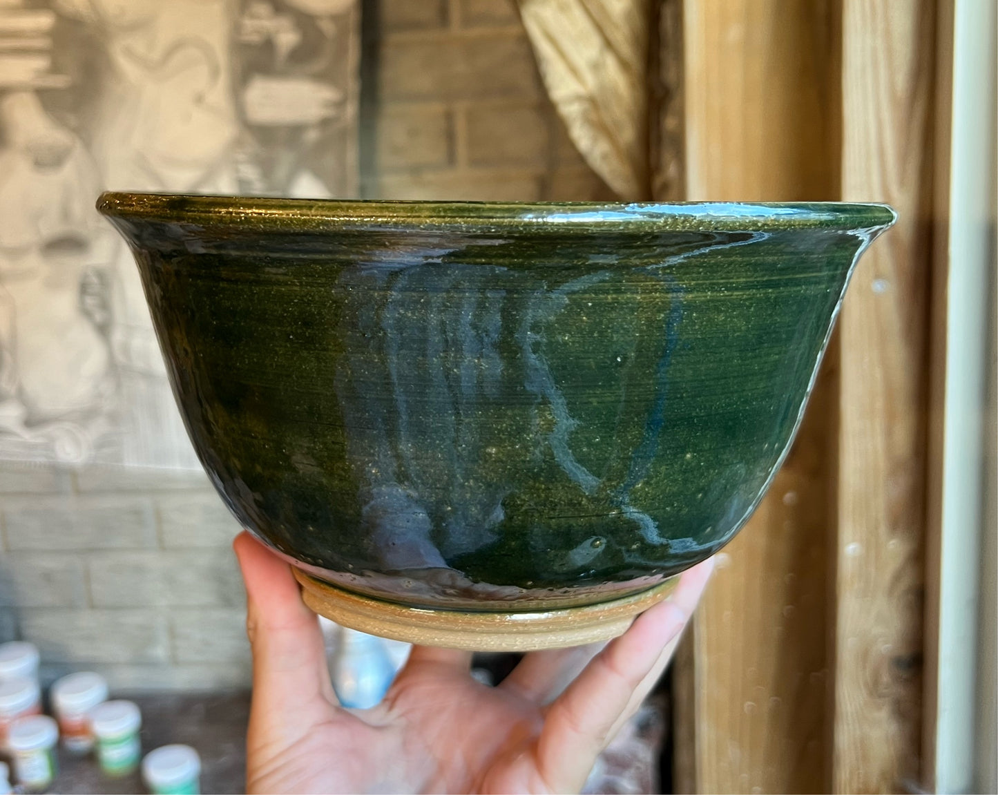 Large Green Bowl