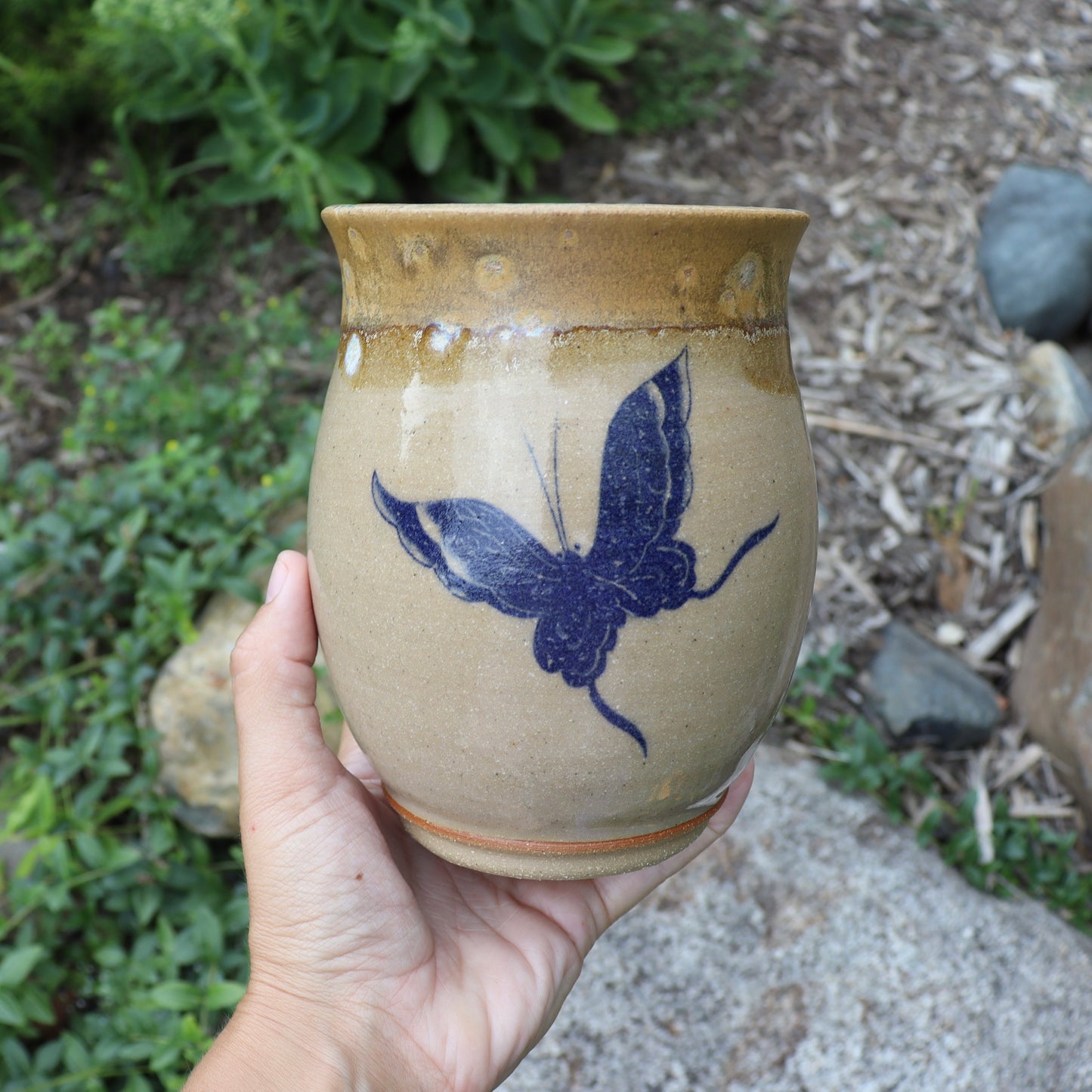 Desert Butterfly Pot