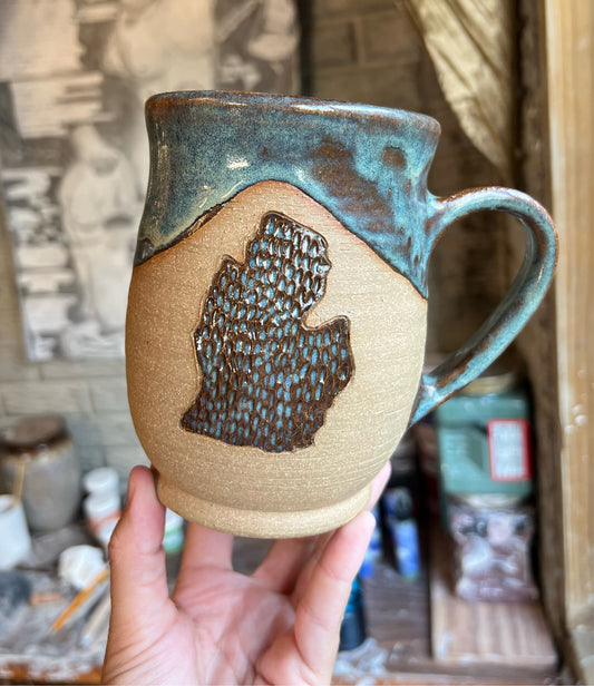 Large Michigan Mug