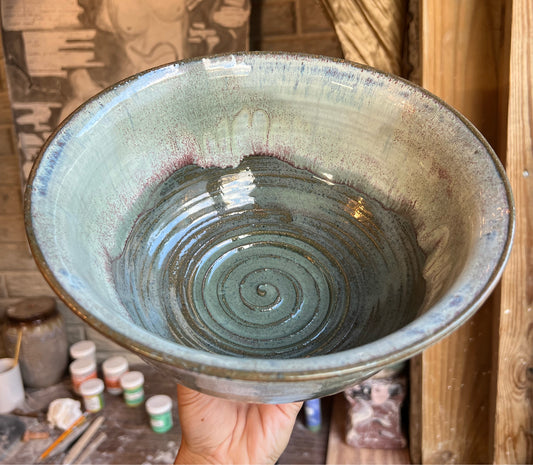 Large Blue Bowl